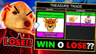 TE DIGO SI ES WIN O LOSE?, TRADES ENFERMOS Y PSICOPATAS  #bloxfruits #gnorendog #roblox