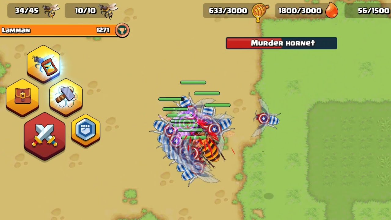 Pocket bees 3 capturing and leveling murder hornet youtube