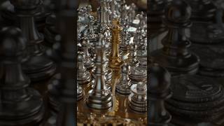Gold vs Silver: Epic Coin Chess Battle ♟️🪙