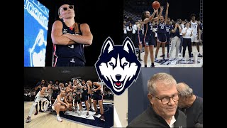 UConn Women's Basketball First Night 2022 Recap | Paige Bueckers, Geno Auriemma, Azzi Fudd | #ncaaw