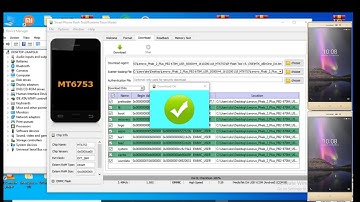 Lenovo PB2-670M Pattern lock remove SP tool Flashing 100% Done |Lenovo Phab 2 Plus lock Remove Flash