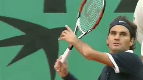 Federer vs Gonzalez | Roland Garros 2008 (QF) | Court Level & Slow Motion