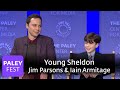 Kaley Cuoco on Young Sheldon - YouTube