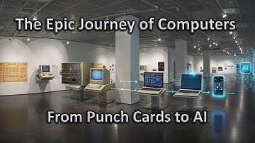 The Epic Journey of Computers: From Punch Cards to AI