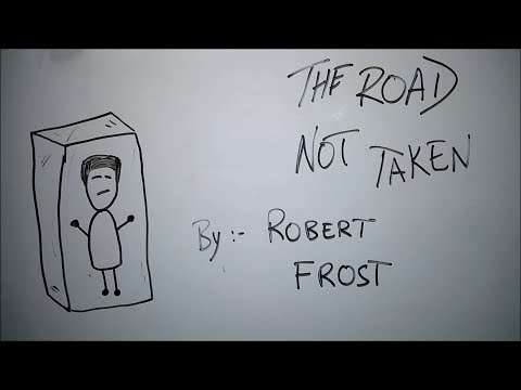 The Road Not Taken - BKP  | class 9 cbse english poem by robert frost | explanation /summary