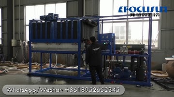 Focusun 5T/day direct system block ice making machine