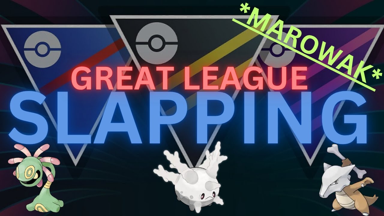 Команда Great League Cradily Galarian Corsola SHADOW Marowak просто ПОТРЯСАЕТ в PokemonGo!