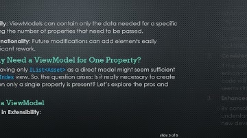 Is a ViewModel Necessary for a Single Property in ASP.NET MVC?