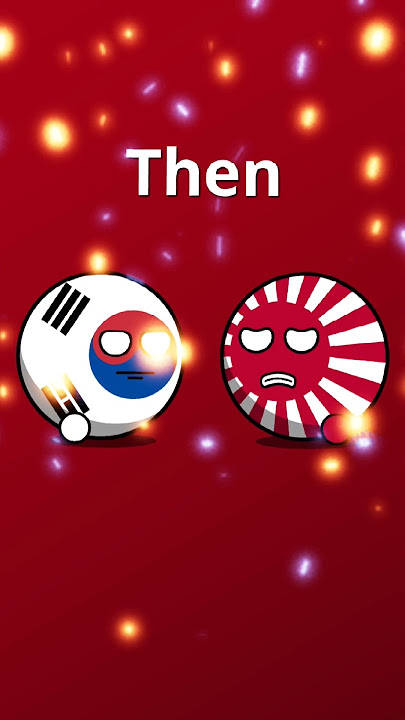 countries relationships now vs then #historyballs #countryballs