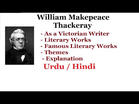 Video: Thackeray William Makepeace: Biogrāfija, Karjera, Personīgā Dzīve