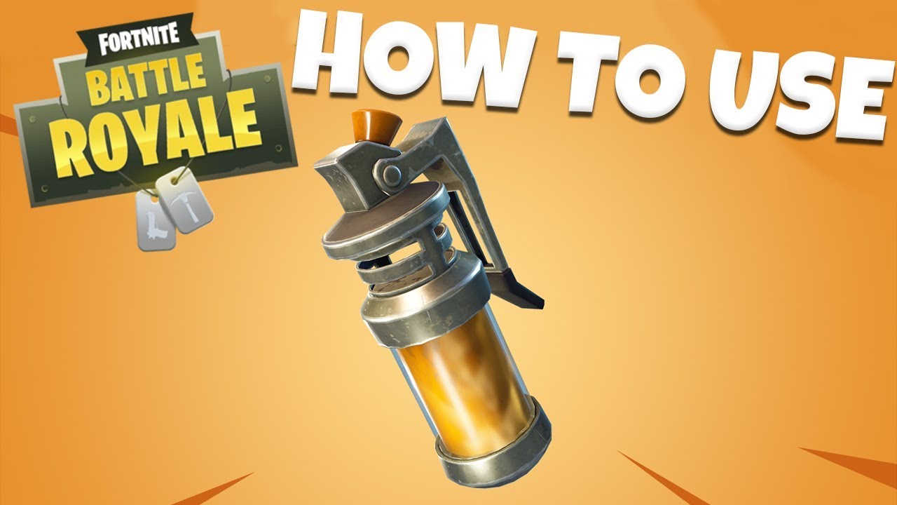 HOW TO USE STINK BOMBS - Fortnite Battle Royale