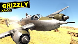 What if Sherman TANK could FLY? ▶️ XA-38 Grizzly