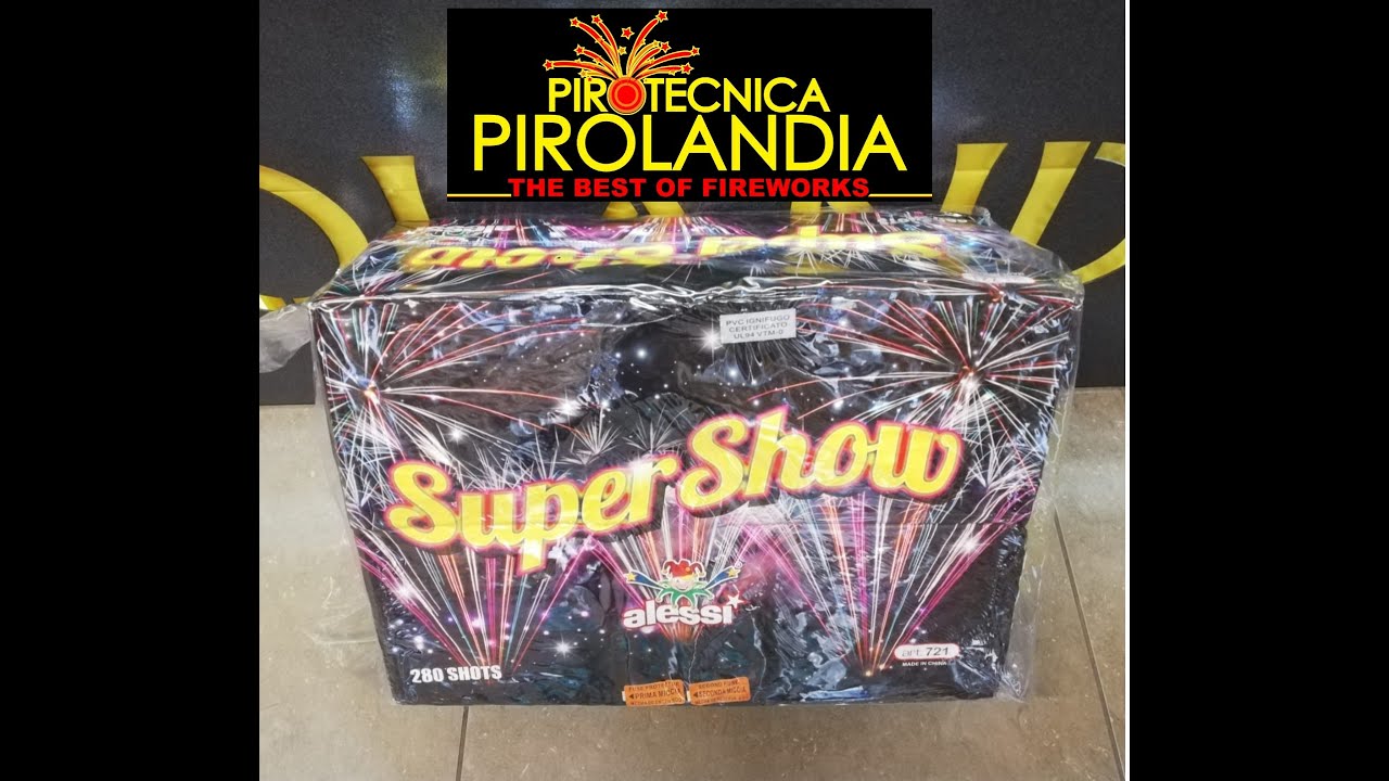 Supershow 280 colpi - Pirotecnica PIROLANDIA