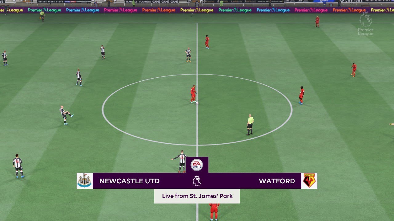 Newcastle United vs Watford FIFA 22 Gameplay PC