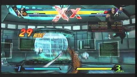 Ultimate Marvel vs Capcom 3 - Dante Throw Combos