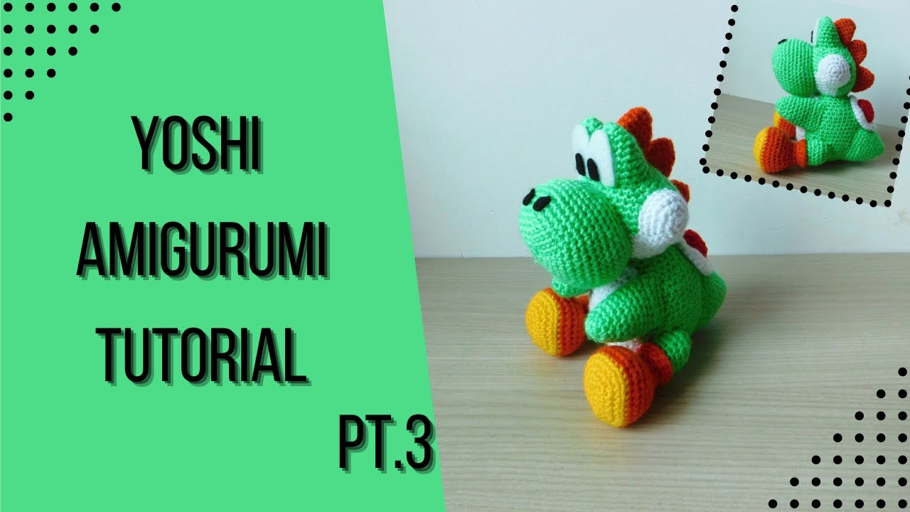 Yarn Yoshi Amigurumi Pattern - Ami Amour