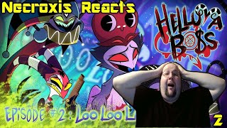 BLIND REACTION - HELLUVA BOSS S1E2 - LOO LOO LAND - Necroxis Reacts