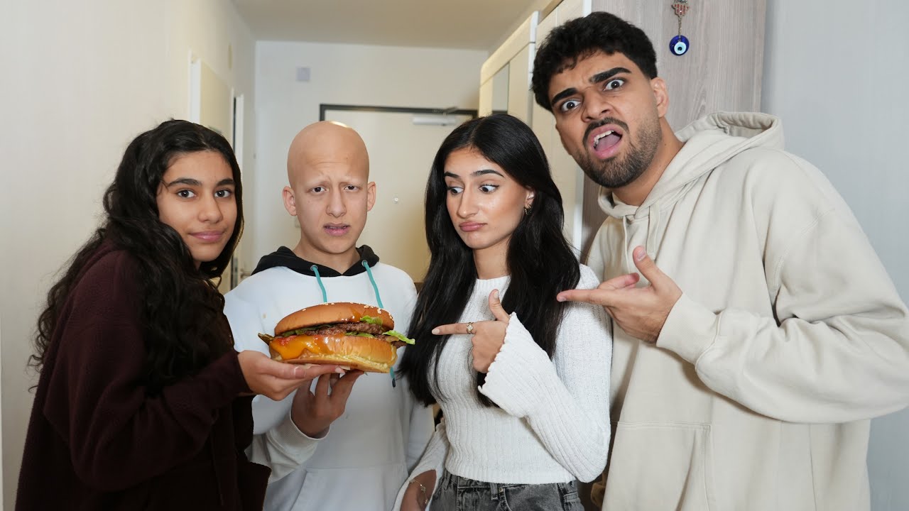 Unser ADOPTIERTER BRUDER ENTSCHEIDET 1 WOCHE lang was wir (ungesund) essen