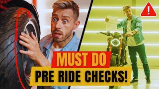 20 Essential Motorcycle Safety Checks [ Pre Ride Checklist]