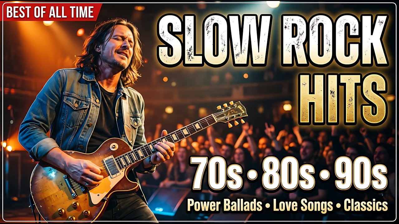 Slow Rock Love Songs 70s 80s 90s – Best Classic Rock Ballads Playlist ...