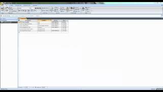 Print a table in Microsoft Office Access 2007