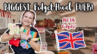 Unboxing Fidgets from the UK! **BIGGEST FIDGET HAUL EVER** #fidgets