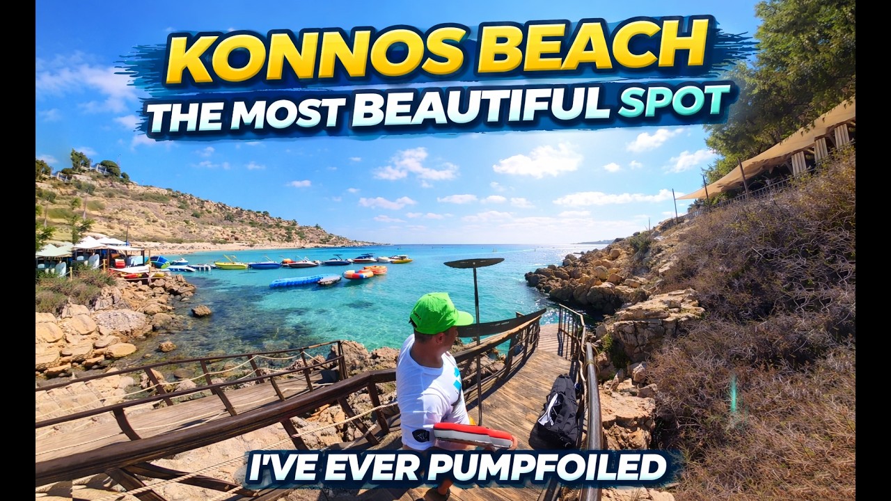 The Most Beautiful Cyprus Spot I’ve Ever Pumpfoiled