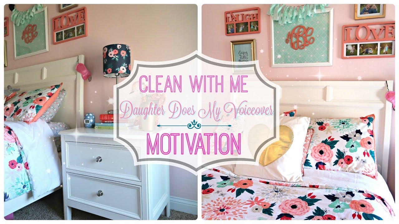 Clean With Me-Cleaning Motivation-Bedroom Cleaning Routine 2017 - YouTube