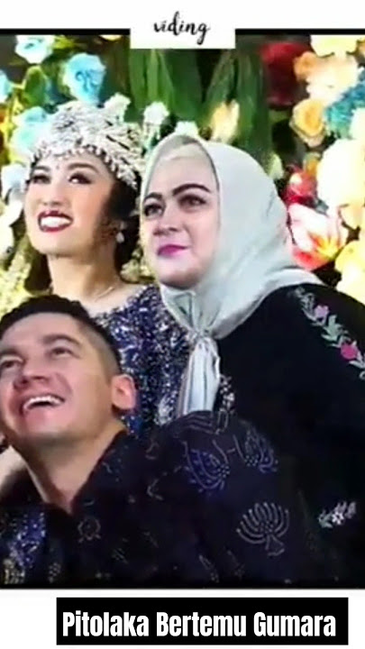 MOMEN PERTEMUAN PITALOKA DAN GUMARA DI PELAMINAN! #ochirosiana #wedding #7manusiaharimau