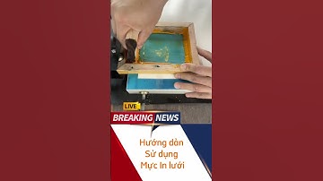 Một phút biết ngay cách pha mực in lụa - Congdongin.com