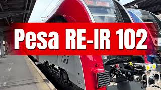 PESA RE-IR 102 | Test de anduranță | Gara de Nord - Constanta | M 800 | InterRegio