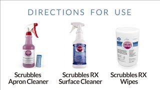 Scrubbles Lead Apron & X-ray Equipment Cleaner Instructions REV1 10-14-2013