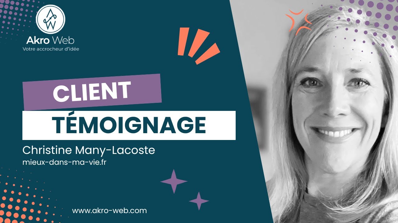 Témoignage de Christine sur notre accompagnement Business Zen - YouTube