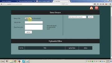 Fuzzy keyword search over encrypted data in cloud computing project Part 2