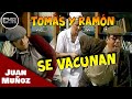 Cruz y raya  toms y ramn  se vacunan  juan muoz cmico