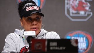 South Carolina women's basketball Final Four press conference