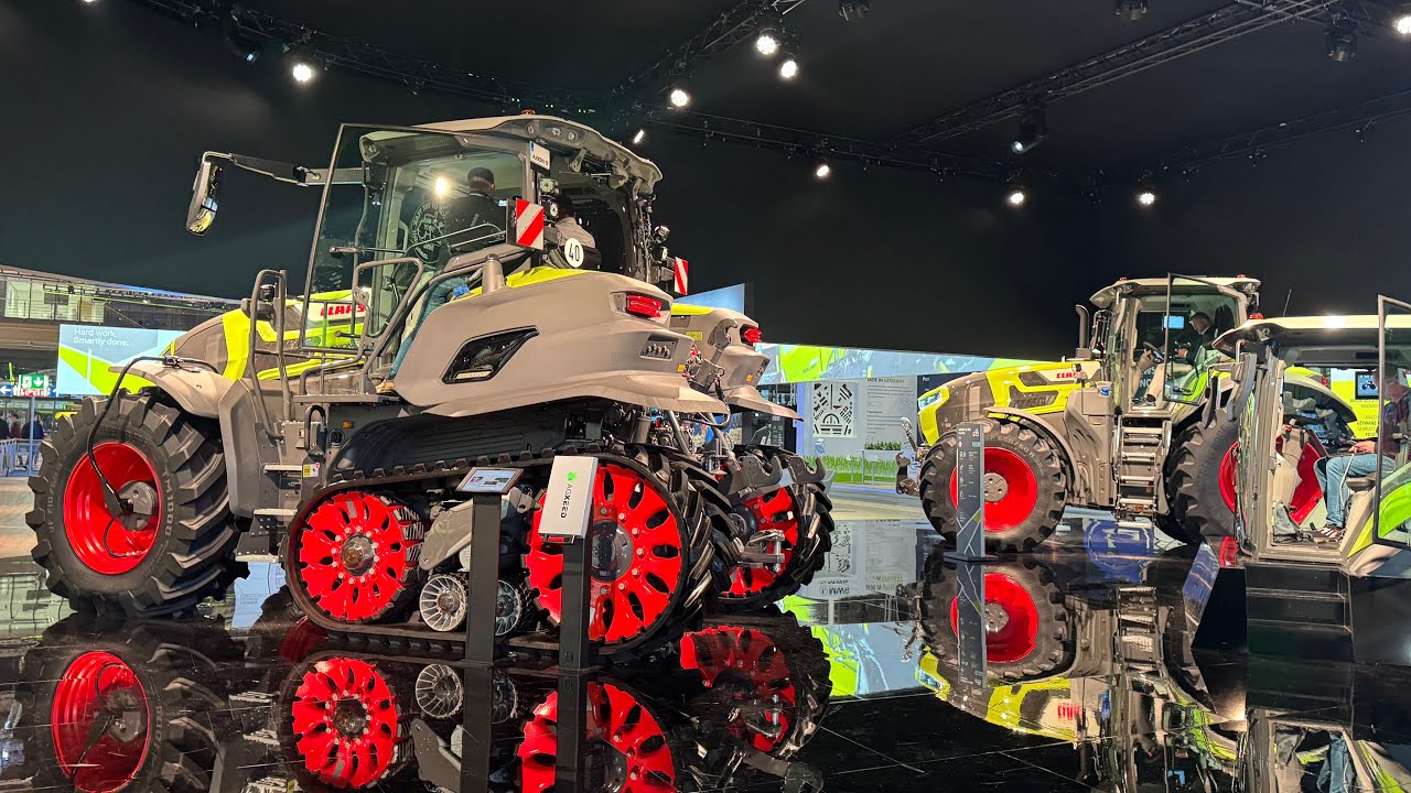 ​ @agritechnica 2025 -Kleiner Messerundgang bei Claas - Claas Axion 9 TT - Jaguar 1200 - Lexion 8800