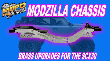 Full MoFo RC Brass Upgrade! SCX30 Bronco Gets MAX Performance with Modzilla, Nanobam & Rockwolf ESC!