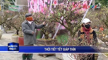 Thời tiết tết Nguyên đán Giáp Thìn 2024