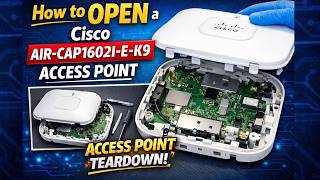 How to Open a Cisco AIR‑CAP1602I‑E‑K9 Access Point