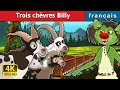 Trois chvres billy  three billy goats in french  contes de fes franais