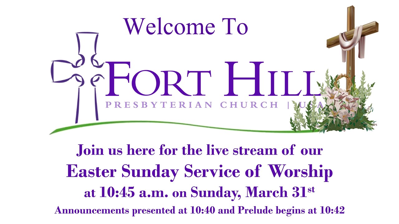 March 31, 2024 Service of Worship - Easter Sunday - YouTube