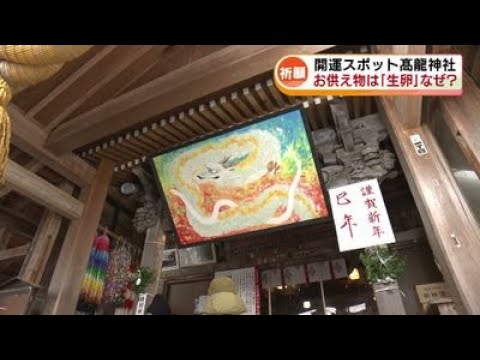 Prayer] Takaryu Shrine, a lucky spot for the Year of the Snake