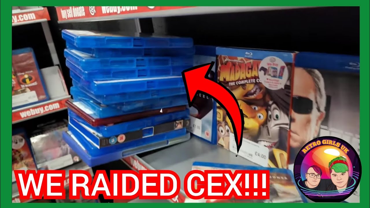 LIVE CEX & Charity Shop Hunting In Skegness Retro Girls UK blurays 