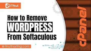 How to Remove WordPress from Softaculous - IT Nut Hosting