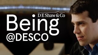 Being@DESCO: Brian (The D. E. Shaw Group)