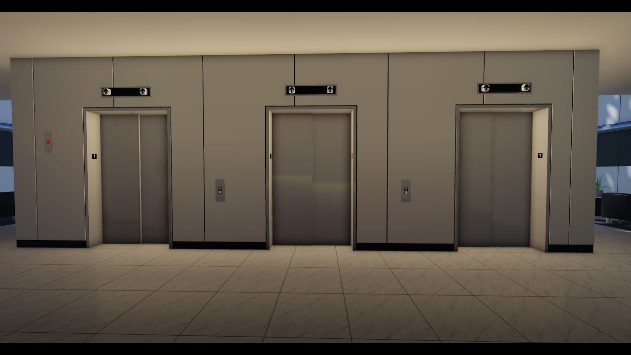 Dover and ThyssenKrupp impulse Hydraulic scenic elevators at 1393 Memorial Hwy Hauppauge, NY Roblox