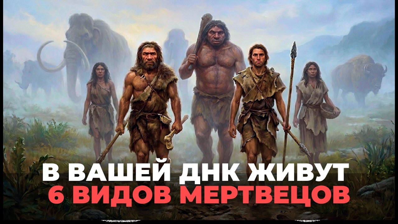 Плейстоцен: комета-убийца погубила сразу 6 видов людей | Денисовцы, Неандертальцы и Кроманьонцы