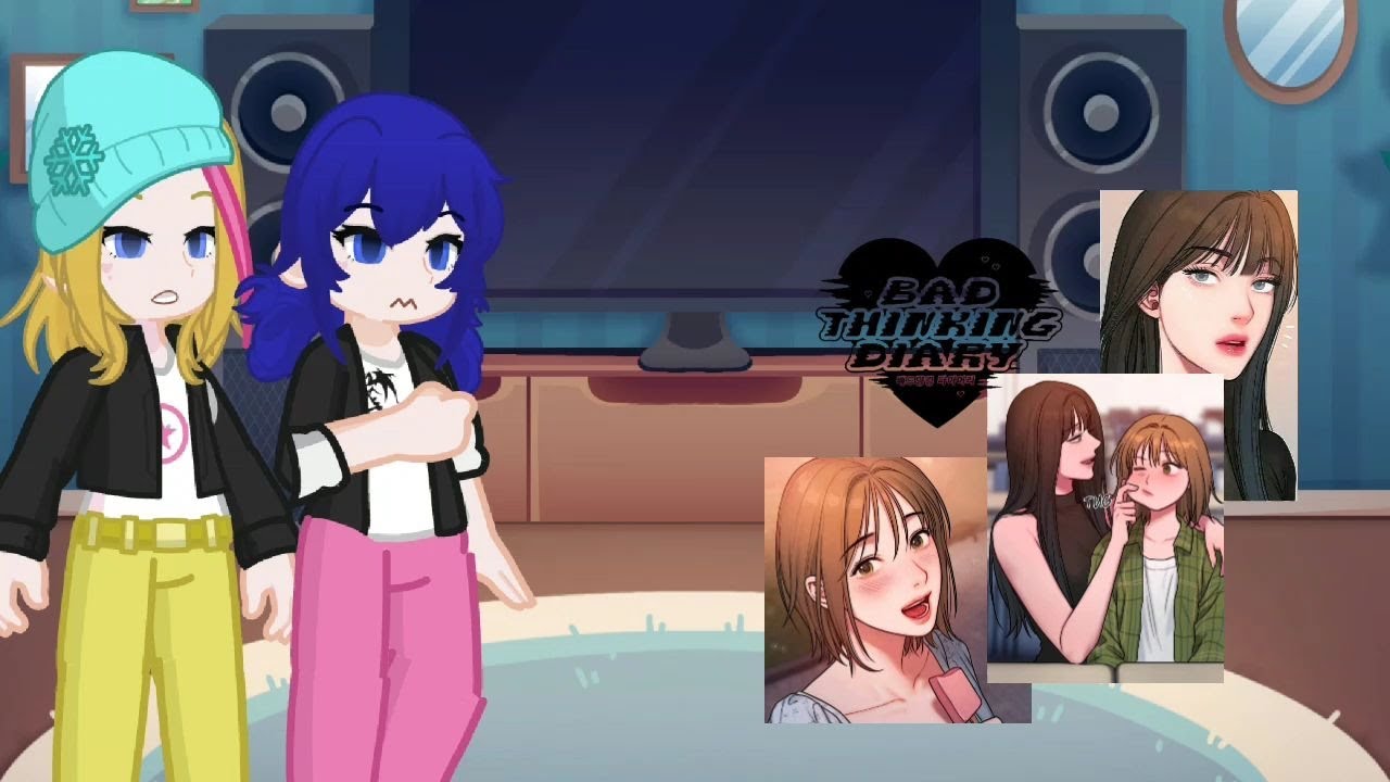 Mlb react to marinette as kang yuna & zoé as kim minji|[🇺🇸/🇧🇷]|{1/1}|bad thinking diary|gacha life 2