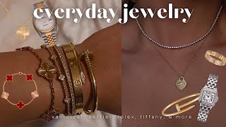 EVERYDAY LUXURY JEWELRY COLLECTION | Cartier, Rolex, Van Cleef, Tiffany, Mejuri, Catbird, & More!
